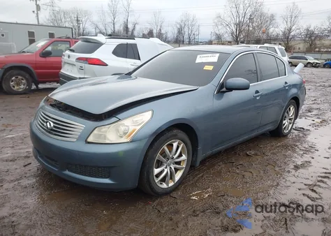 2007 Infiniti G35X z USA, uszkodzony, nr VIN JNKBV61F87M800157